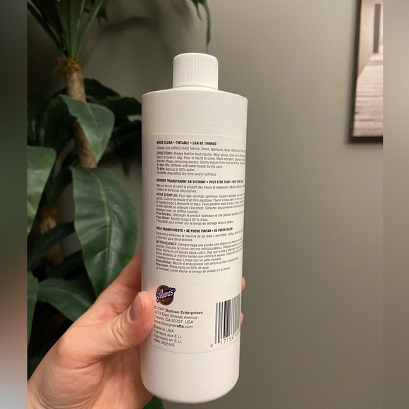 Aleene's Fabric Stiffener Flexible Glue Cosplay Prop Art / Crafts Dries Clear - Picture 6 of 6